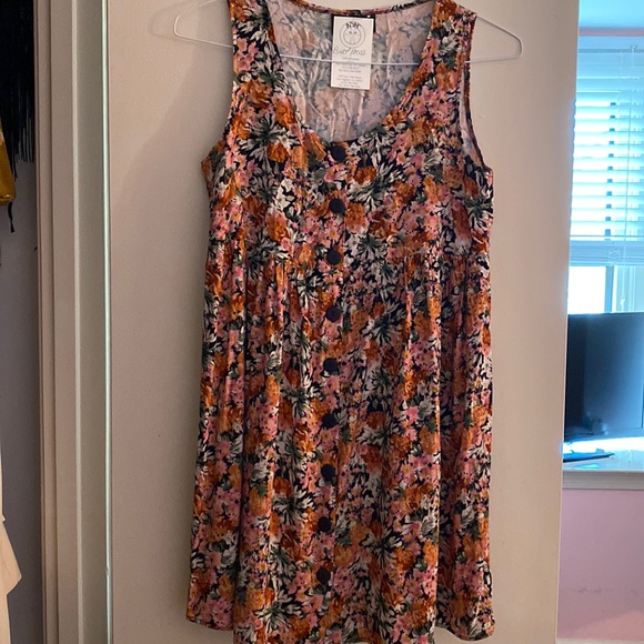 NWT, Vintage Floral Dress - Picture 1 of 5